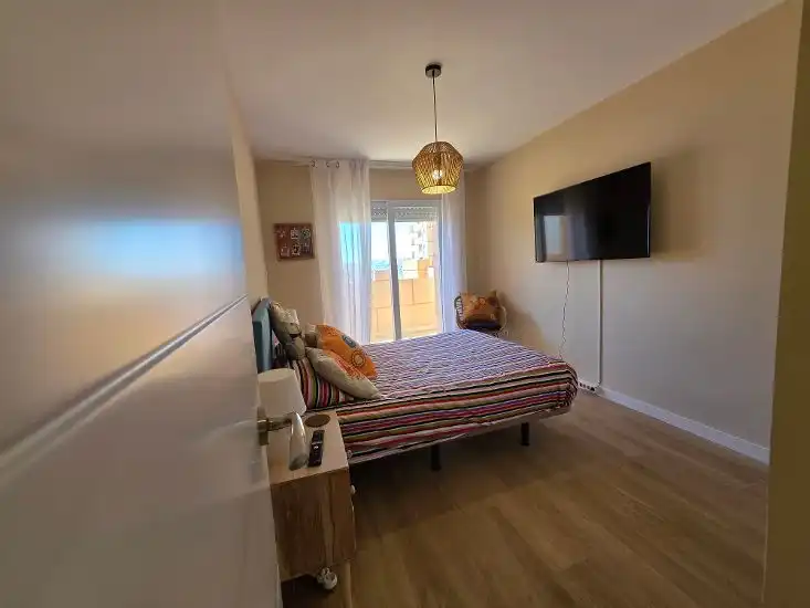 Bedroom of Flat for sale in La Manga del Mar Menor  with Furnished, Alarm and Community pool