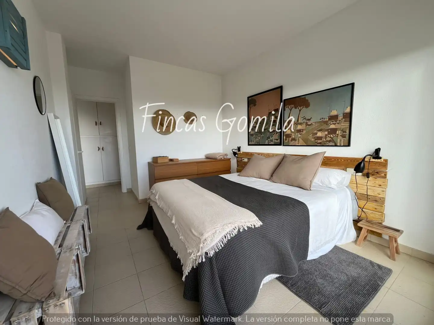 Habitación de Apartamento en venta en Es Mercadal con Jardín privado, Terraza y Amueblado