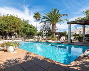 Piscina de Casa o xalet en venda en Sitges amb Aire condicionat, Terrassa i Piscina