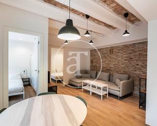 Living room of Flat to rent in  Barcelona Capital  with Air Conditioner, Heating and Terrace