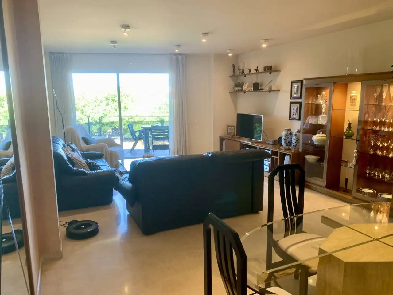 Living room of Attic for sale in Terrassa  with Air Conditioner, Heating and Parquet flooring
