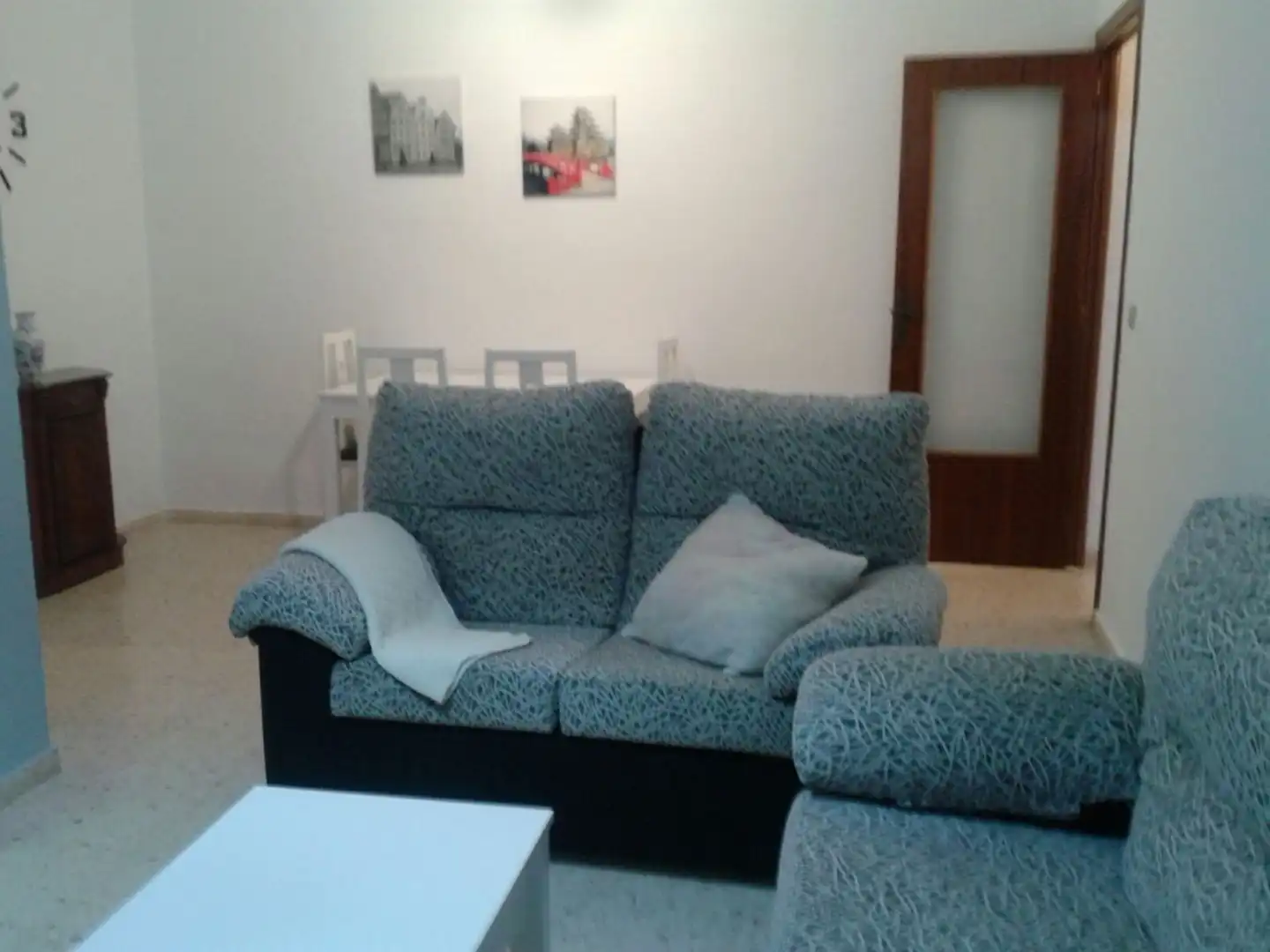 Living room of Flat for rent in La Hispanidad - Verdeluz