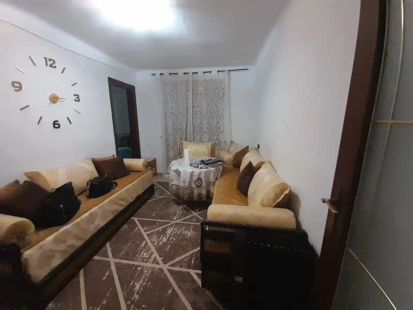 Living room of Flat for sale in L'Hospitalet de Llobregat  with Balcony