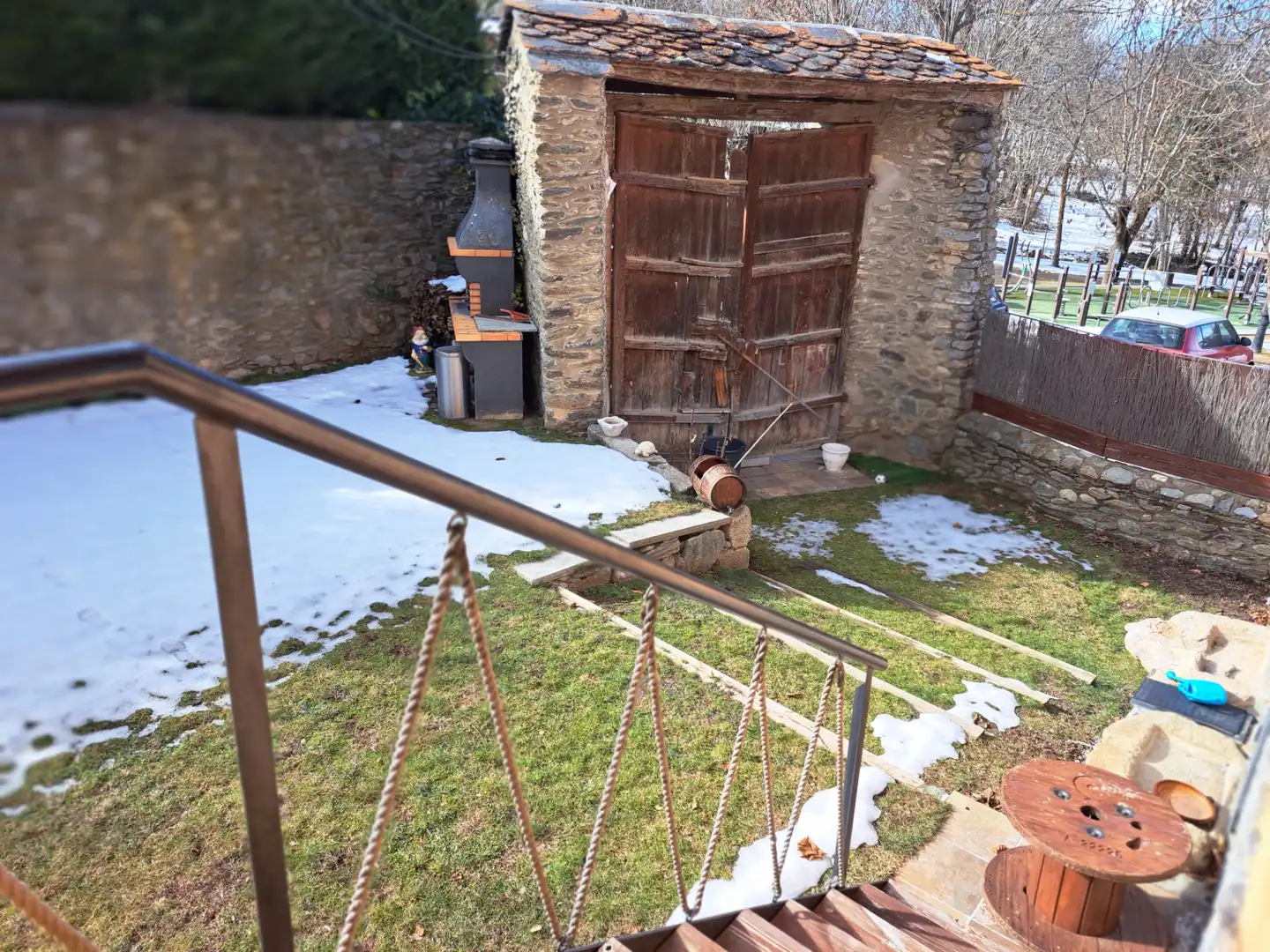 Jardí de Casa o xalet en venda en Fontanals de Cerdanya amb Calefacció, Terrassa i Moblat