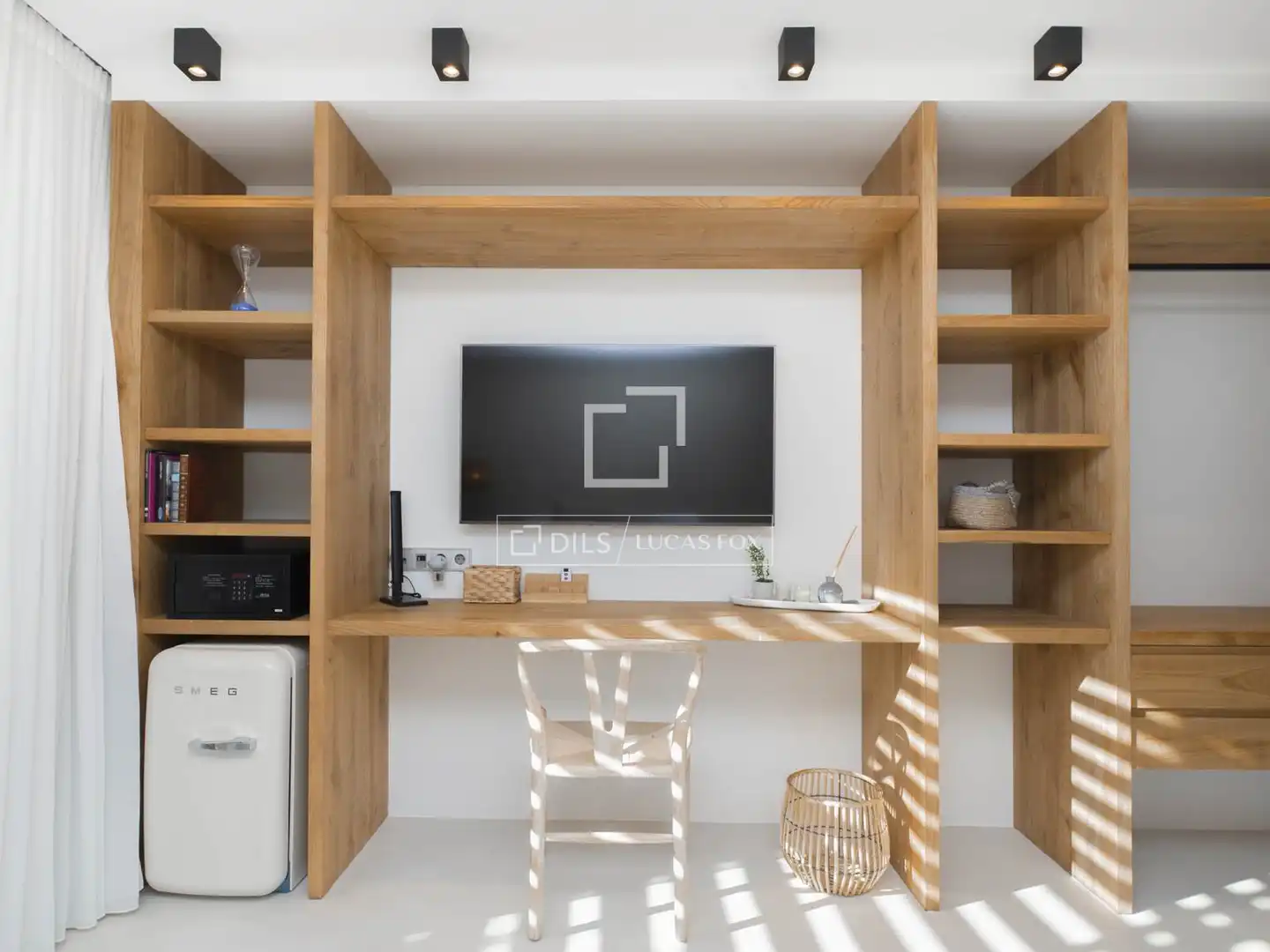 Sala de estar de Casa o chalet en venta en Santa Eulària des Riu con Aire acondicionado, Jardín privado y Terraza