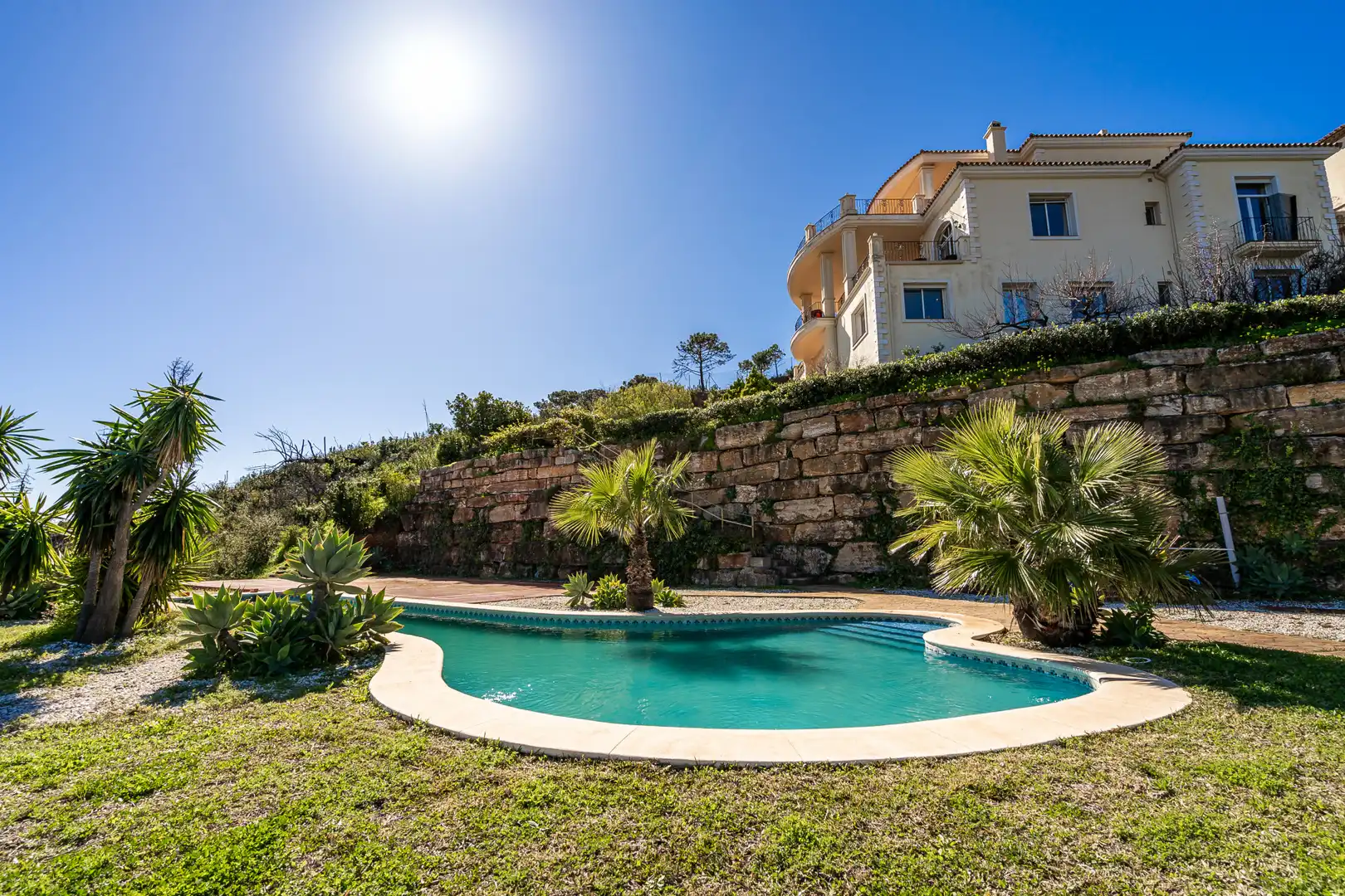 Jardín de Casa o chalet en venta en Estepona con Aire acondicionado, Terraza y Amueblado