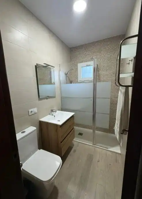 Bathroom of Country homes for sale in Chiclana de la Frontera  with Private garden, Parquet flooring and Terrace