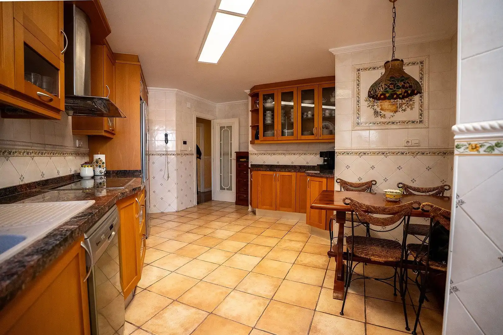 Cocina de Piso en venta en Alicante / Alacant con Jardín privado y Trastero