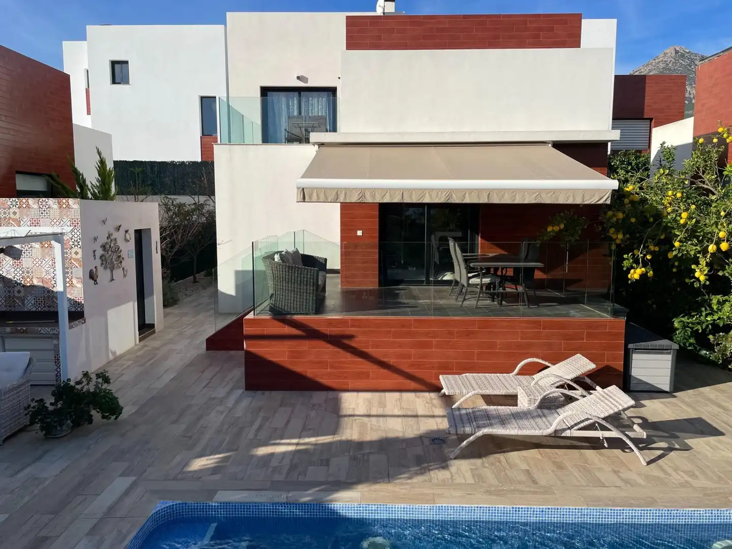 Chalet con piscina en venta en La Alberca