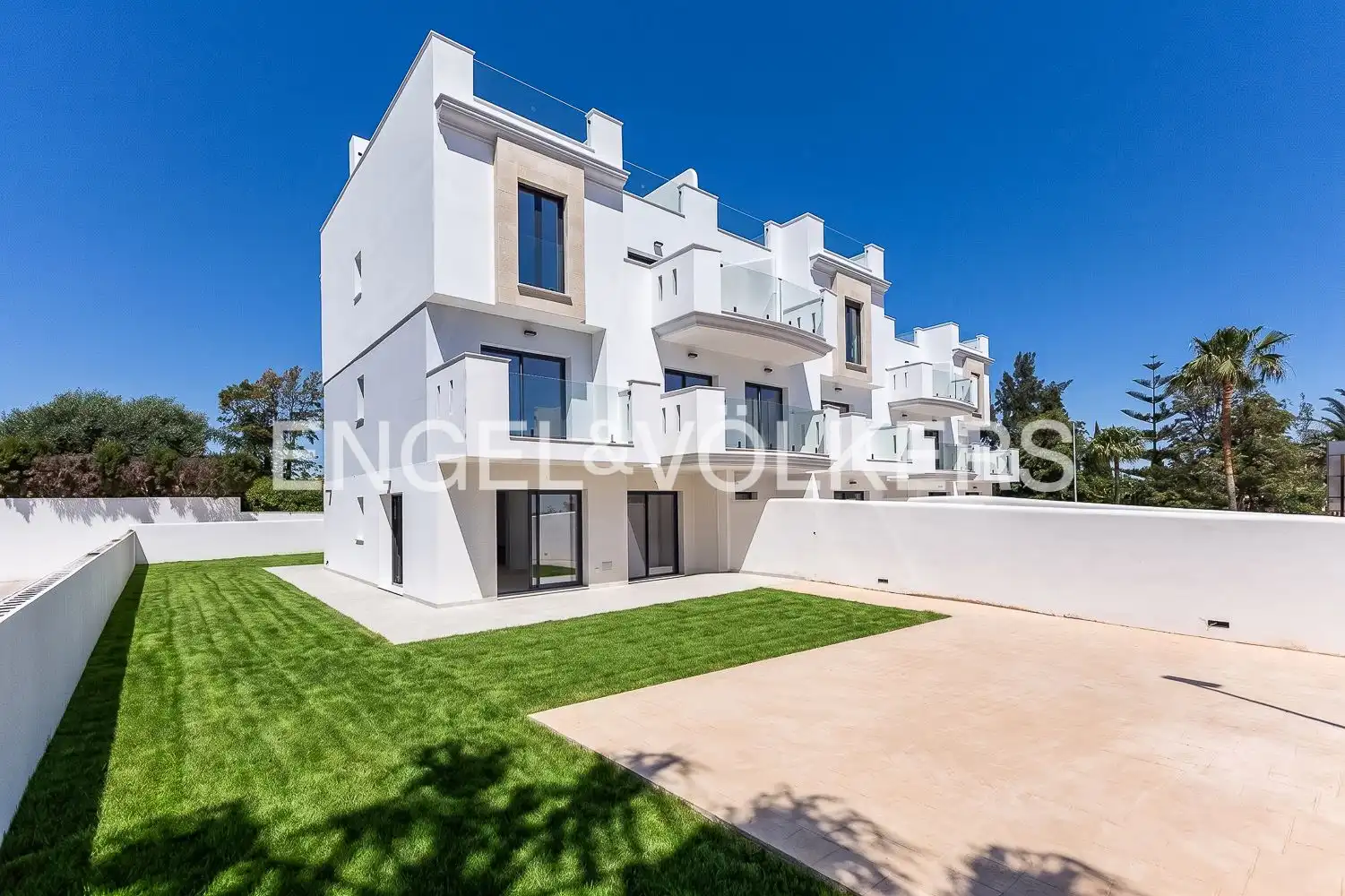 Vista exterior de Piso en venta en Dénia con Aire acondicionado, Calefacción y Jardín privado