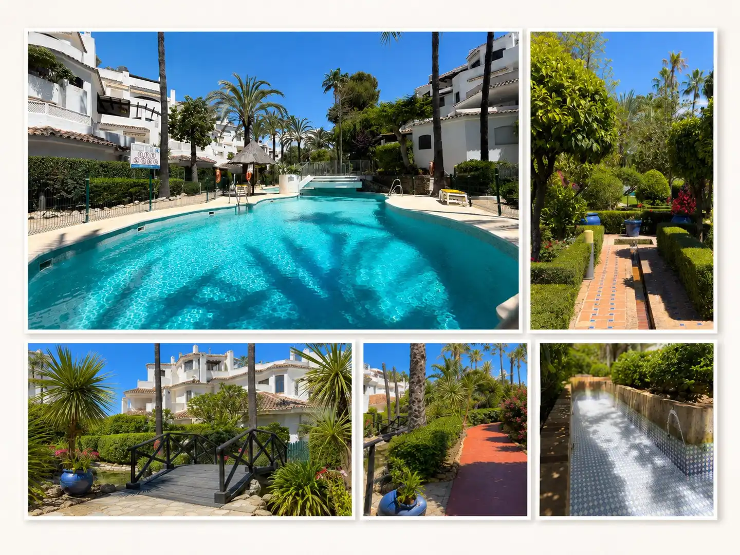 Vista exterior de Planta baja en venta en Marbella con Aire acondicionado, Terraza y Piscina