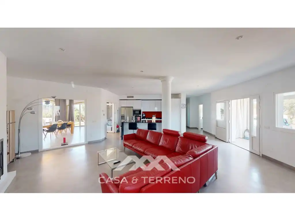 Sala d'estar de Casa o xalet en venda en Vélez-Málaga amb Aire condicionat, Jardí privat i Terrassa