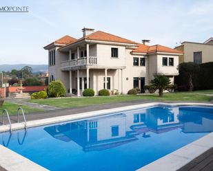 Swimming pool of House or chalet for sale in Pontevedra Capital   with Private garden