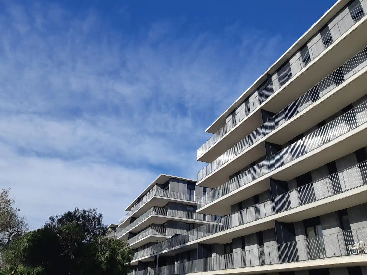Vista exterior de Piso de alquiler en Badalona con Calefacción, Jardín privado y Terraza