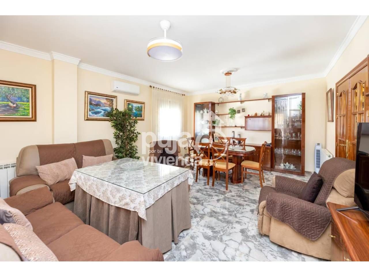 Living room of House or chalet for sale in Iznalloz  with Air Conditioner and Furnished