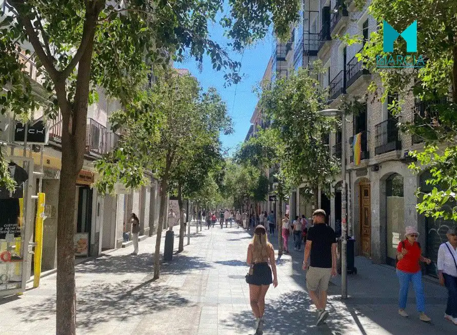 Vista exterior de Local de lloguer en Madrid