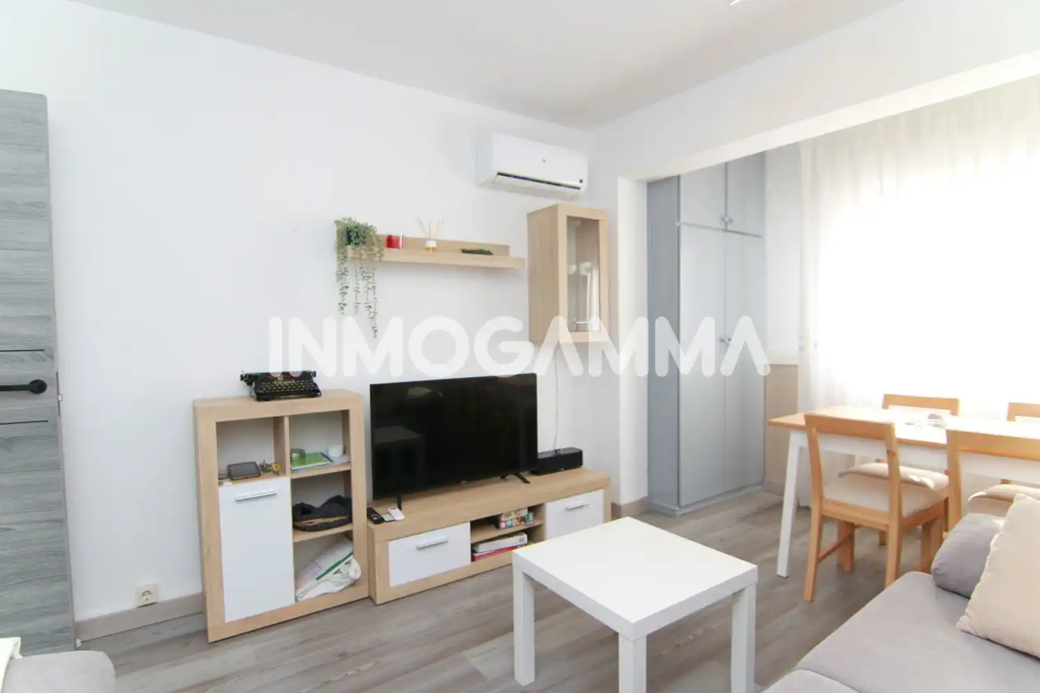 Sala de estar de Piso en venta en Cullera con Aire acondicionado, Parquet y Balcón