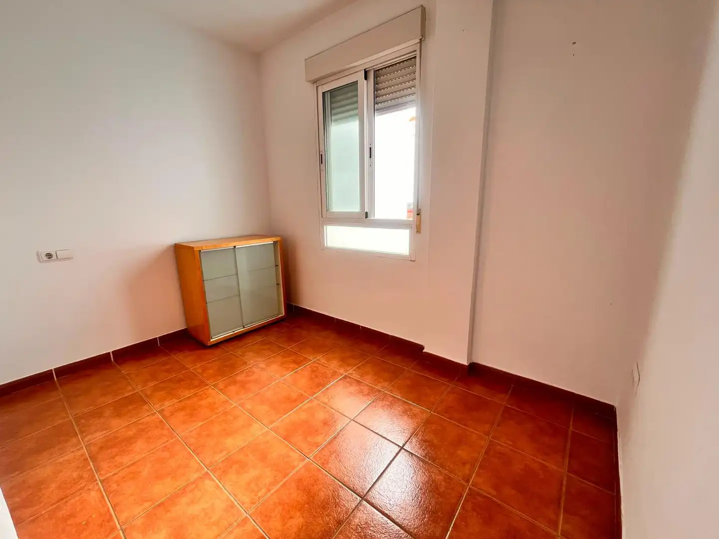 Schlafzimmer von Dachboden zur Miete in Córdoba mit Klimaanlage und Terrasse