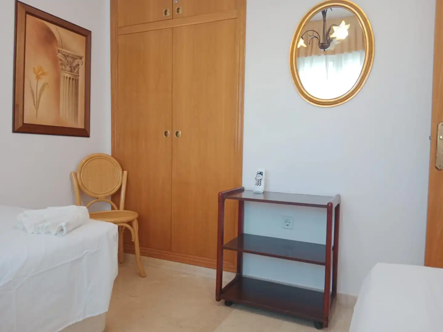 Schlafzimmer von Wohnungen zur Miete in L'Alfàs del Pi mit Klimaanlage, Heizung und Möbliert