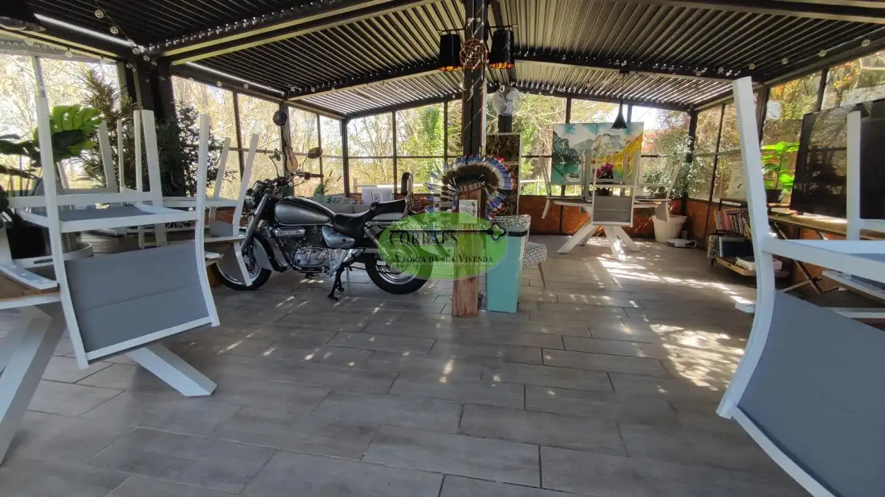 Terrasse von Geschaftsraum zum Verkauf in Taboadela mit Klimaanlage und Möbliert