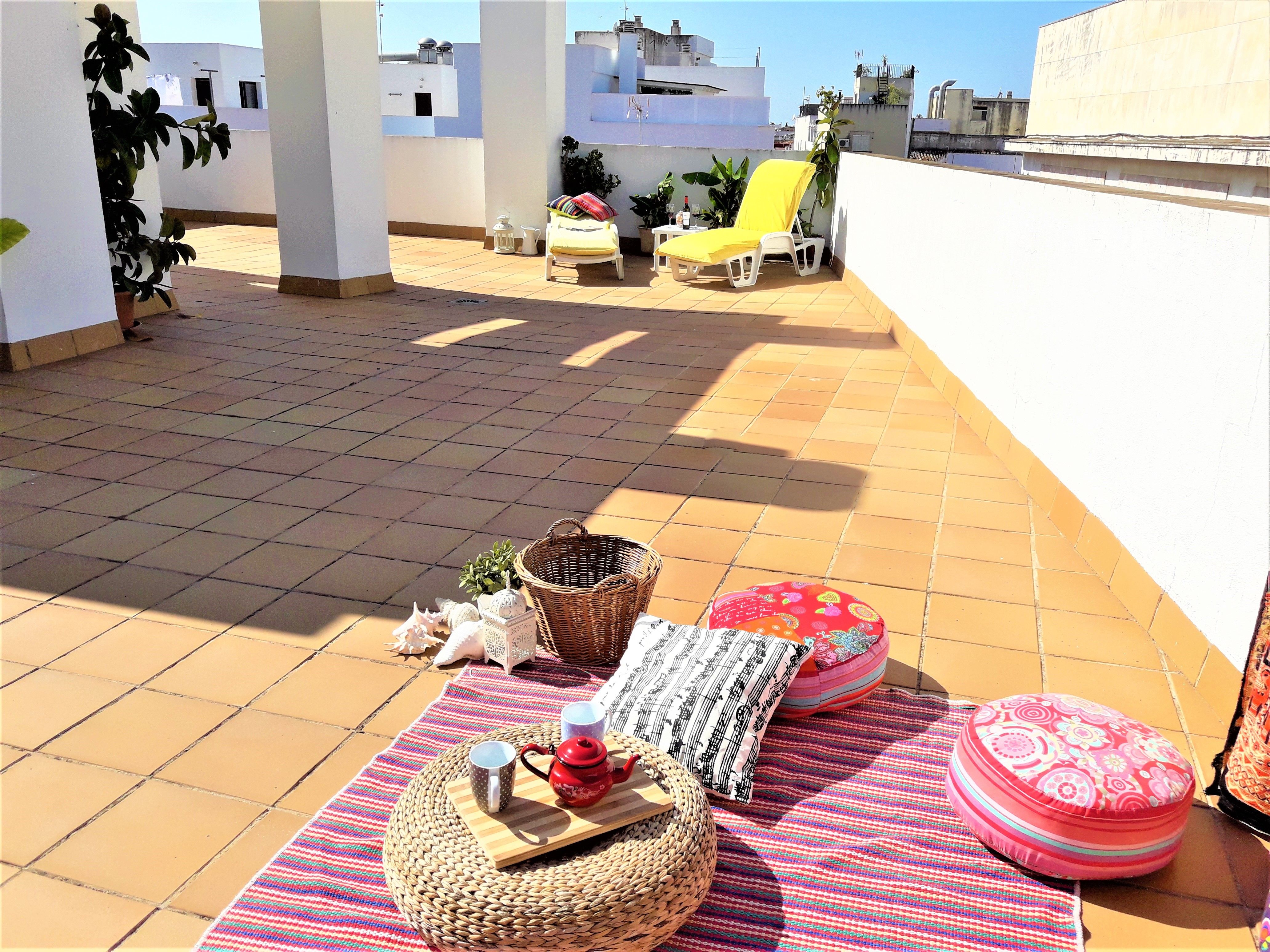 Terrace of Attic for sale in El Puerto de Santa María  with Terrace and Furnished