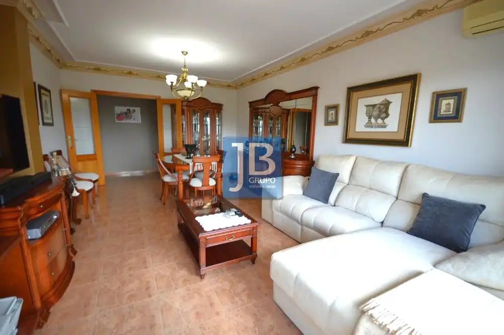 Sala de estar de Piso en venta en La Llosa de Ranes con Aire acondicionado, Horno y Balcón
