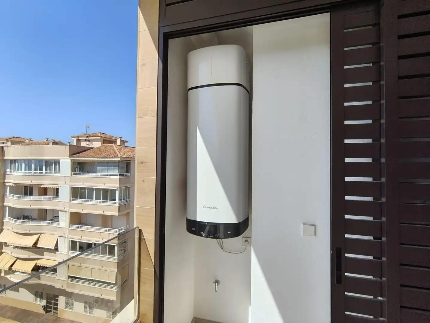 Terraza de Ático en venta en Villajoyosa / La Vila Joiosa con Aire acondicionado, Jardín privado y Terraza