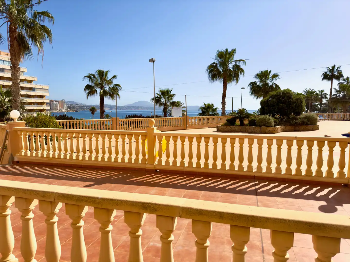 Terraza de Apartamento en venta en Calpe / Calp con Terraza, Amueblado y Horno