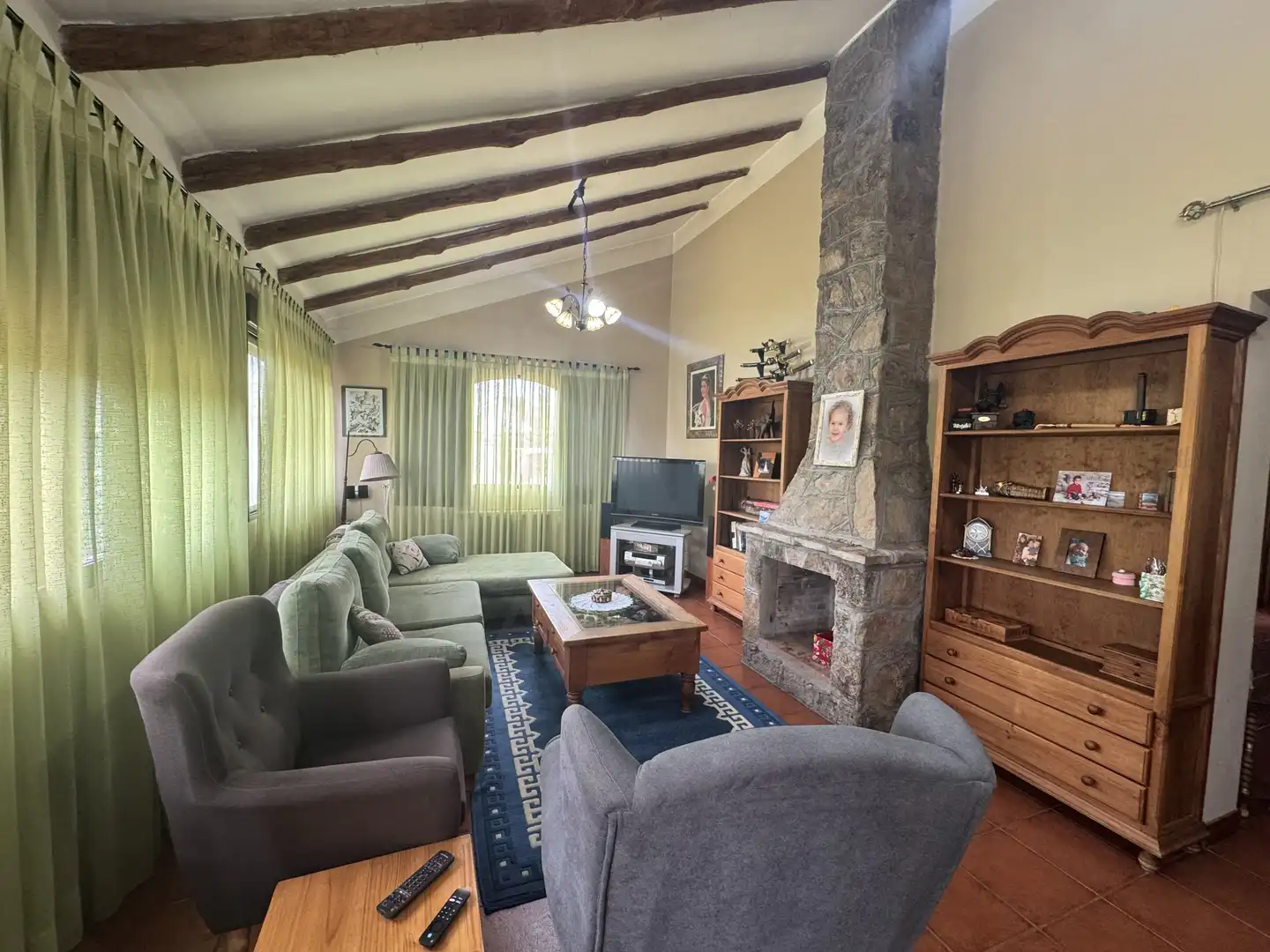 Sala d'estar de Casa o xalet en venda en Almorox amb Aire condicionat, Calefacció i Terrassa