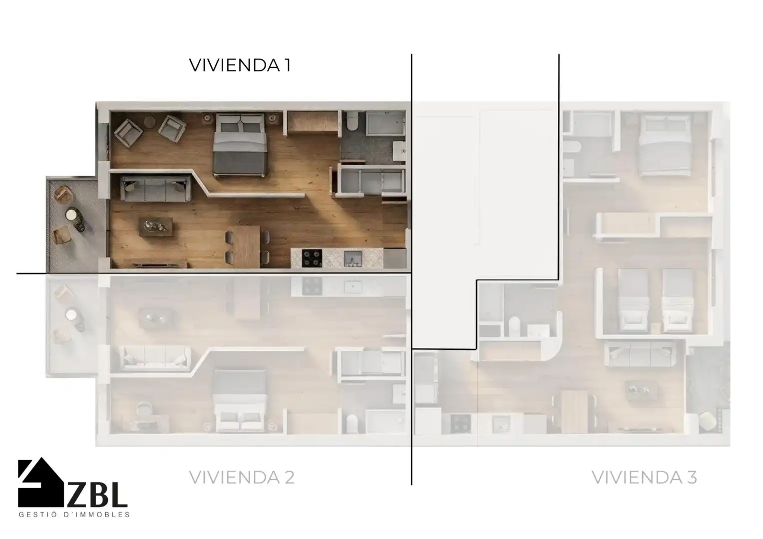 Apartments for sale in Concòrdia