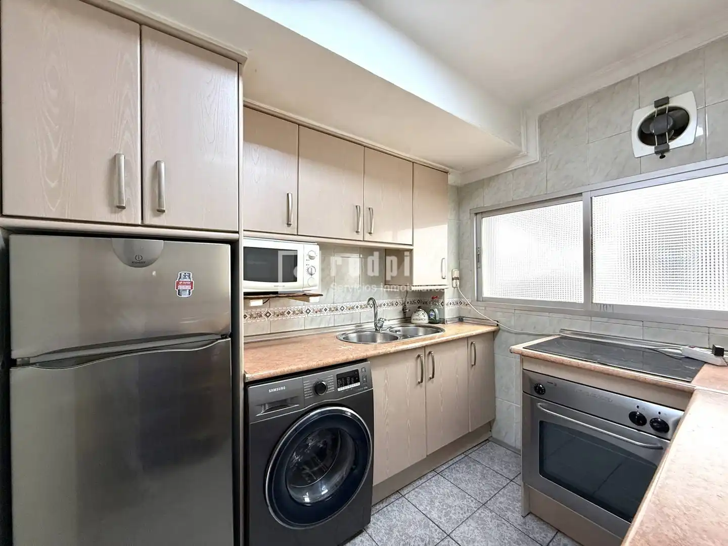 Kitchen of Flat for sale in Málaga  with Air Conditioner, Terrace and Alarm