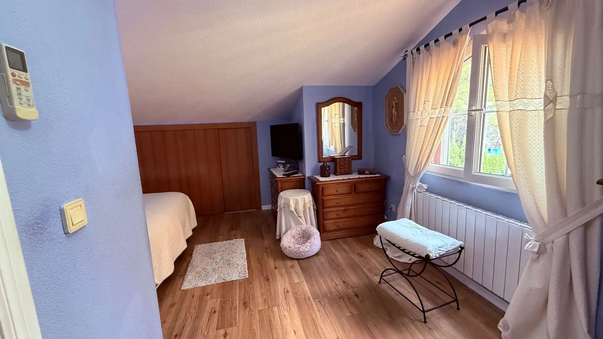 Bedroom of Detached homes for sale in La Nucia  with Air Conditioner, Heating and Private garden