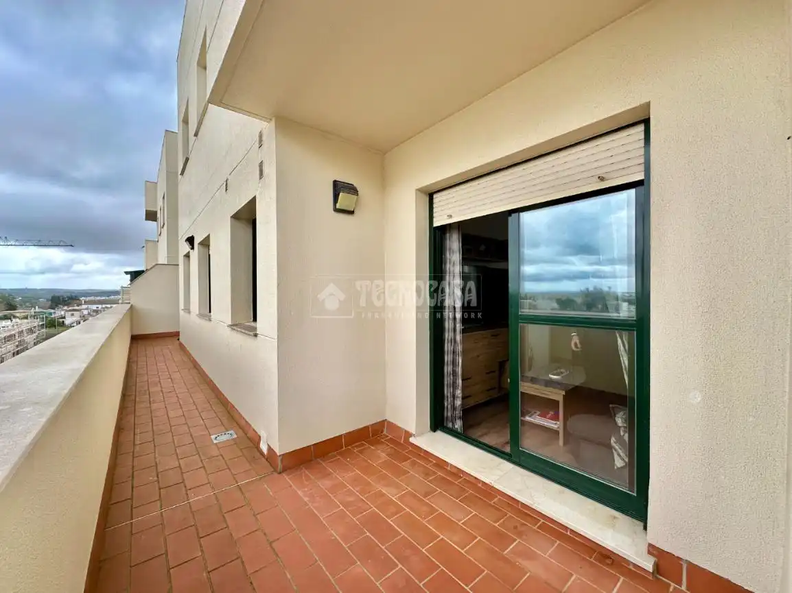 Vista exterior de Piso en venta en Jerez de la Frontera con Aire acondicionado, Calefacción y Terraza