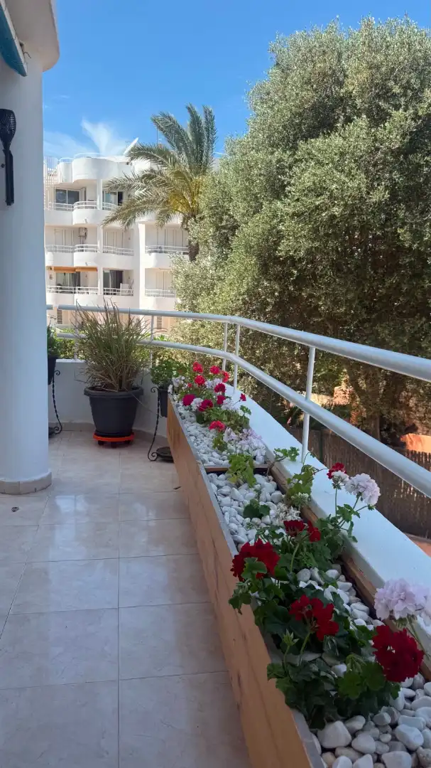 Terraza de Apartamento en venta en Sant Antoni de Portmany con Aire acondicionado, Terraza y Amueblado
