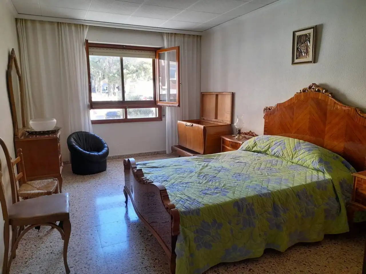 Bedroom of Flat for sale in Ibi, Alicante