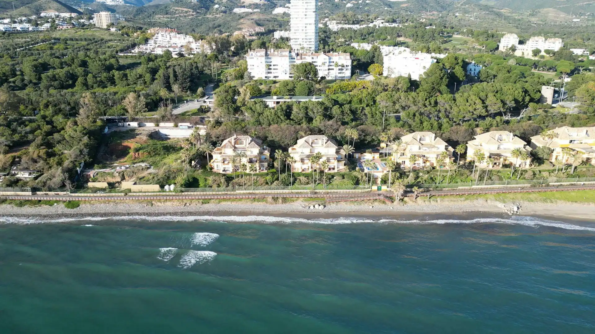 Exterior view of Apartments for rent in Marbella  with Air Conditioner, Heating and Furnished
