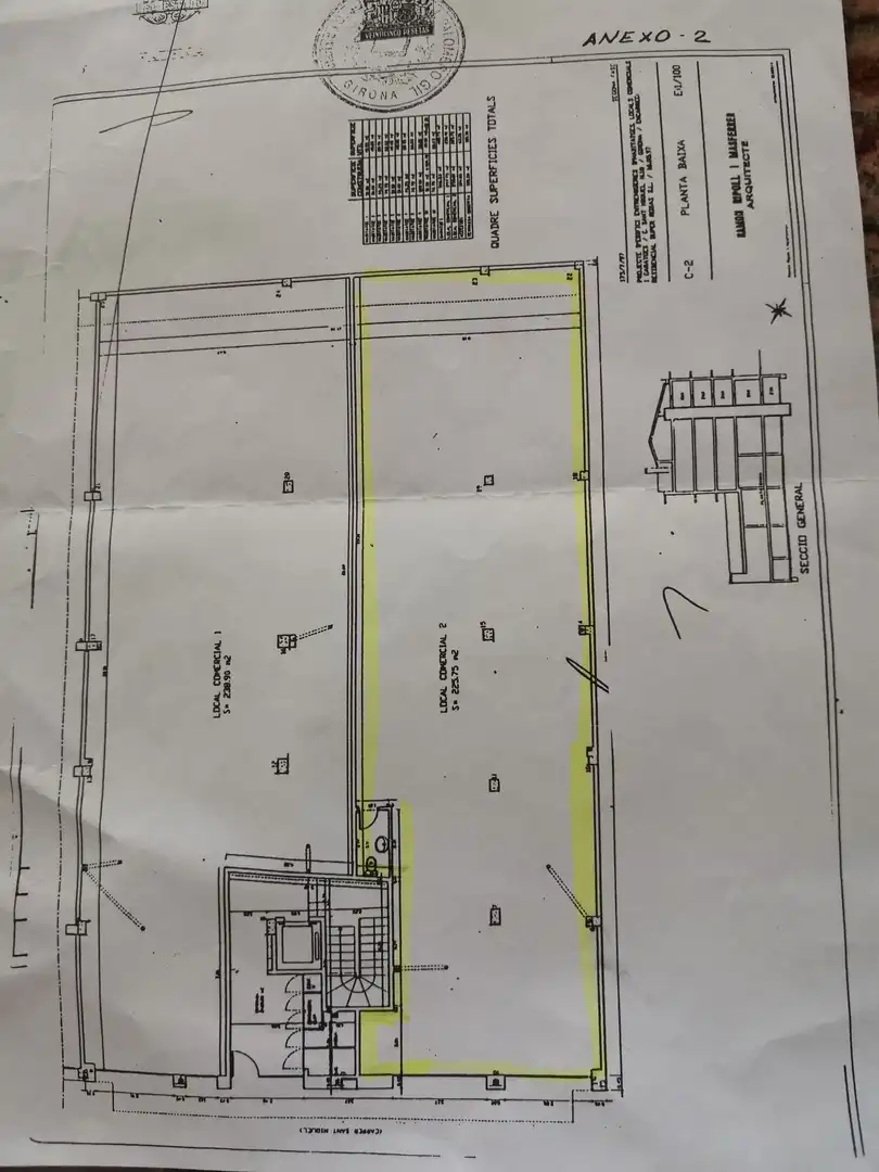 Local comercial de lloguer a Eixample Sud – Migdia