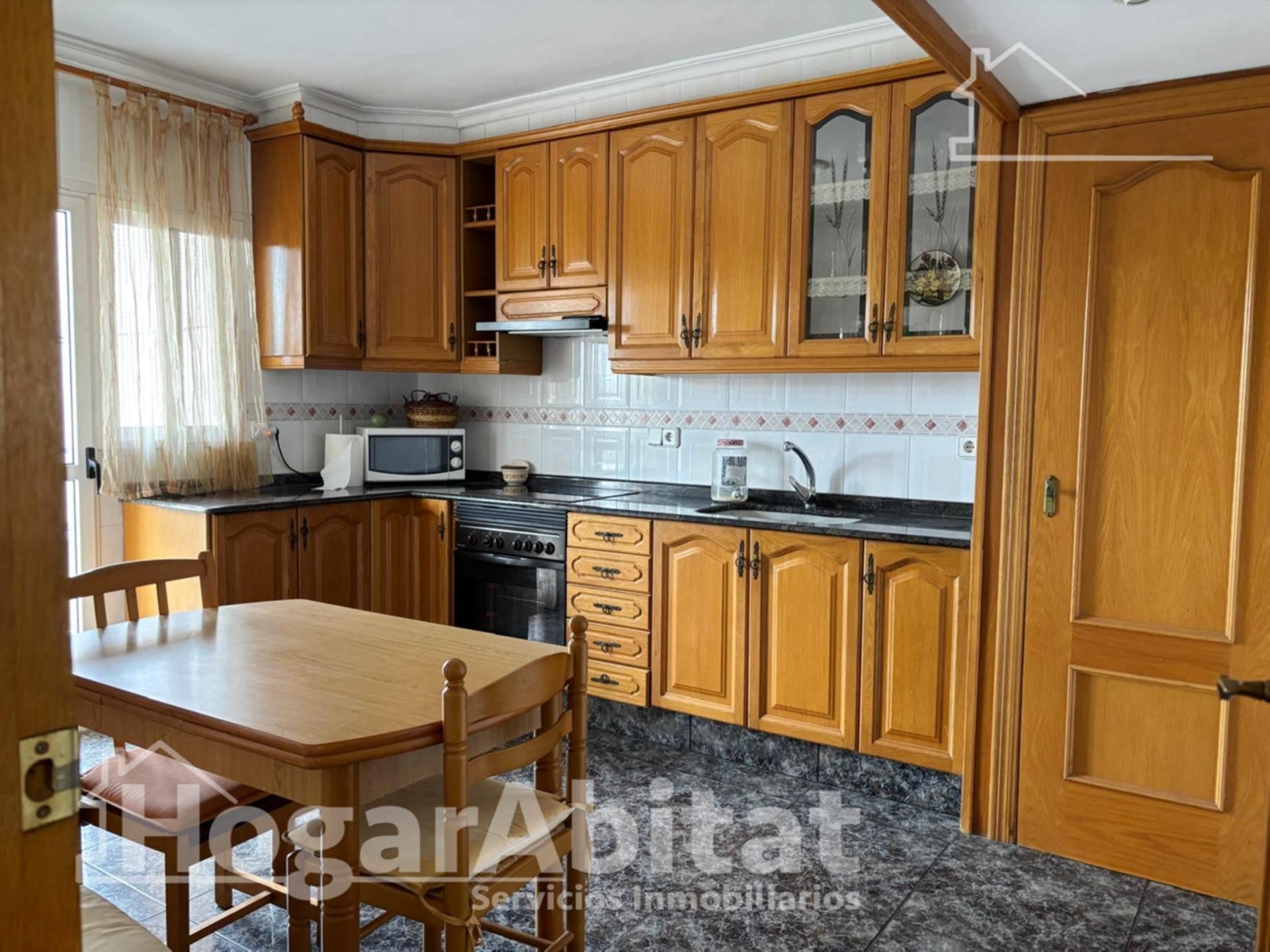 Kitchen of Flat for sale in Sagunto / Sagunt  with Terrace and Balcony
