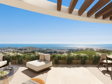 Apartamento con balcón en venta en Mijas pueblo