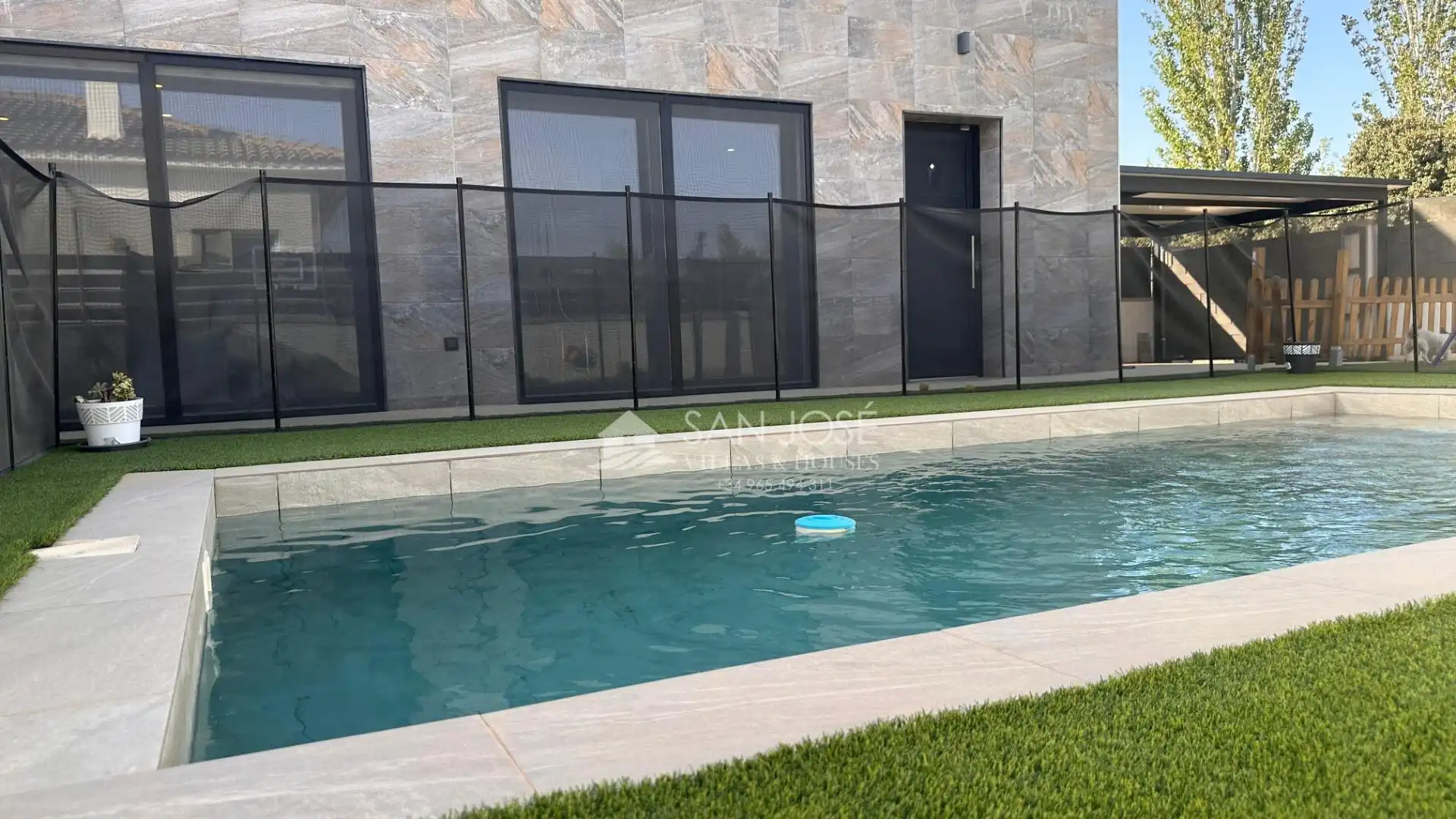 Piscina de Casa o xalet de lloguer en Aspe amb Aire condicionat, Calefacció i Jardí privat