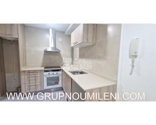 Kitchen of Flat to rent in  Valencia Capital  with Balcony