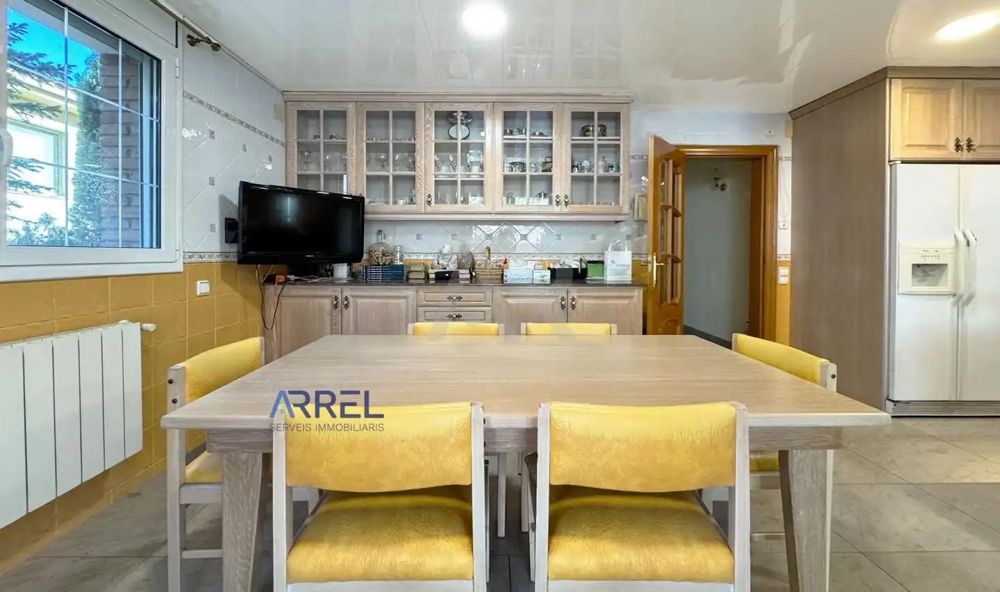 Comedor de Casa o chalet en venta en Vallromanes con Jardín privado, Terraza y Piscina