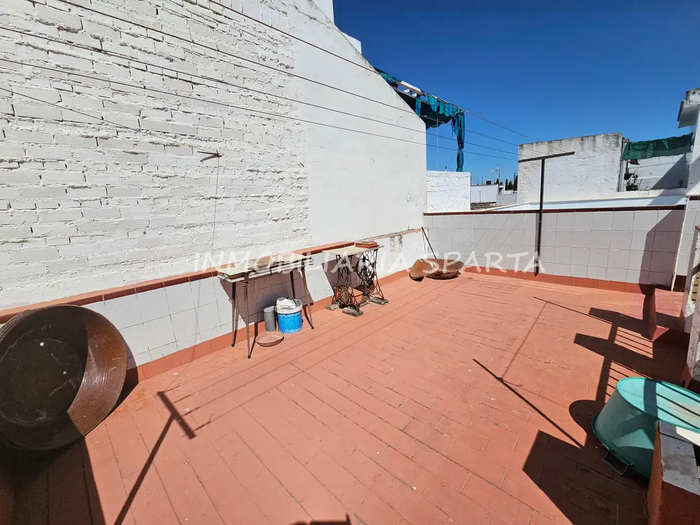 Terraza de Casa adosada en venta en Santiponce con Terraza, Trastero y Balcón