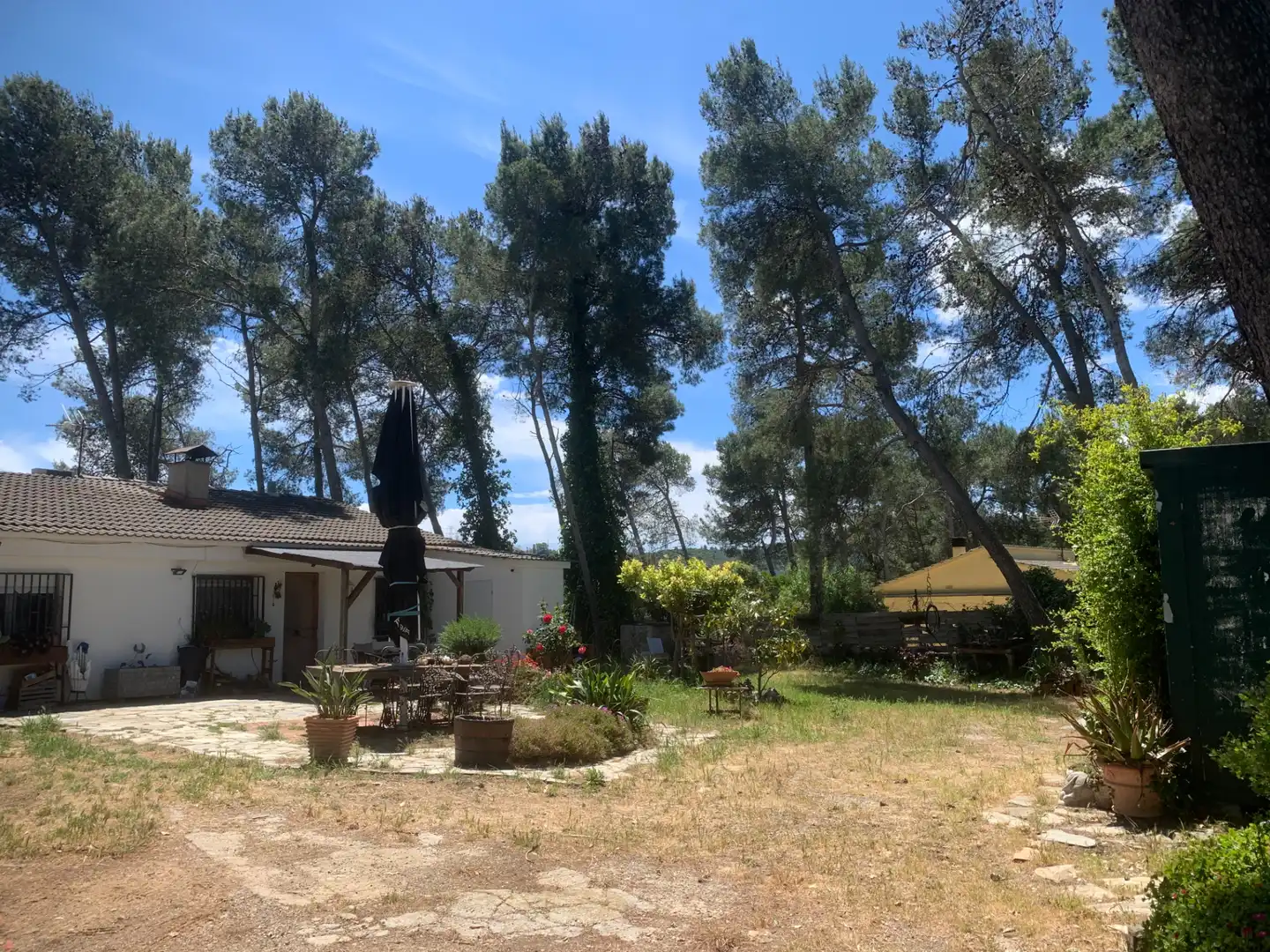 Jardín de Finca rústica en venta en Vallirana con Aire acondicionado, Calefacción y Jardín privado