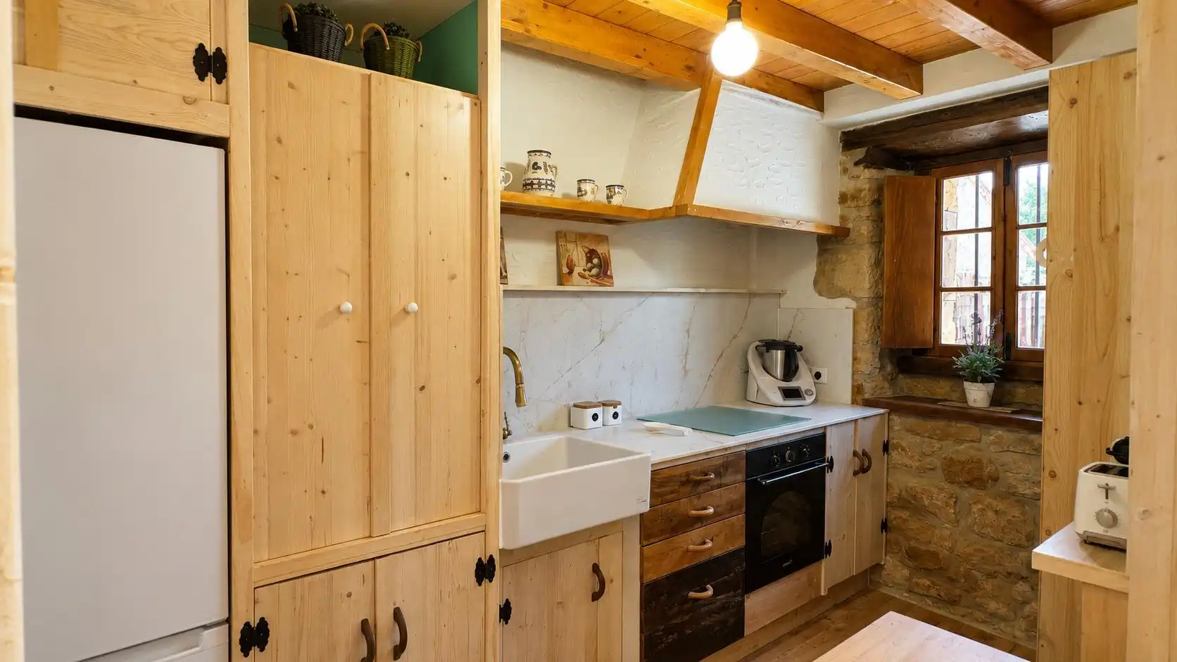 Cocina de Casa o chalet en venta en Comillas (Cantabria) con Calefacción, Jardín privado y Terraza