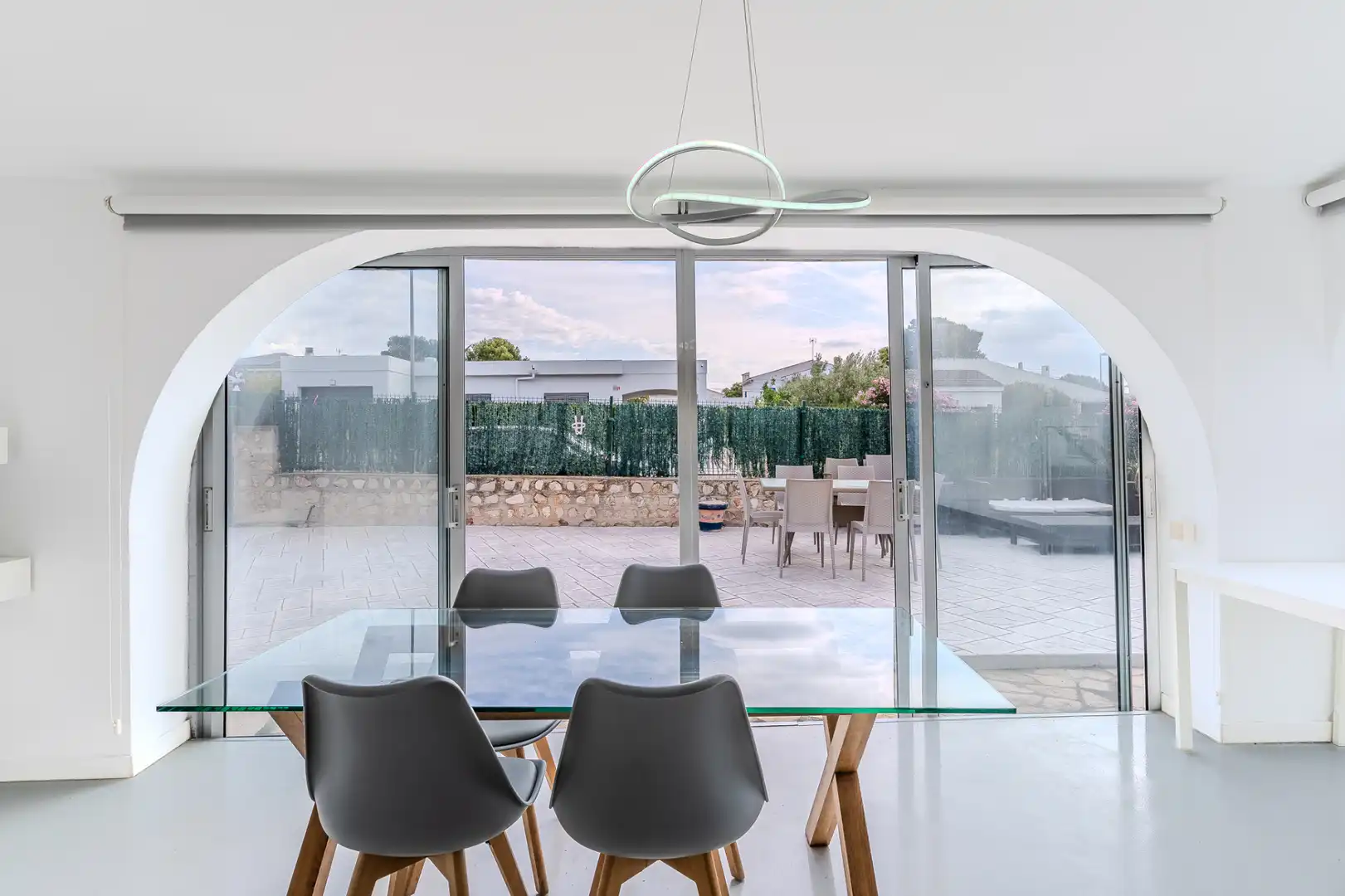 Dining room of Houses for sale in L'Ametlla de Mar   with Air Conditioner, Heating and Private garden