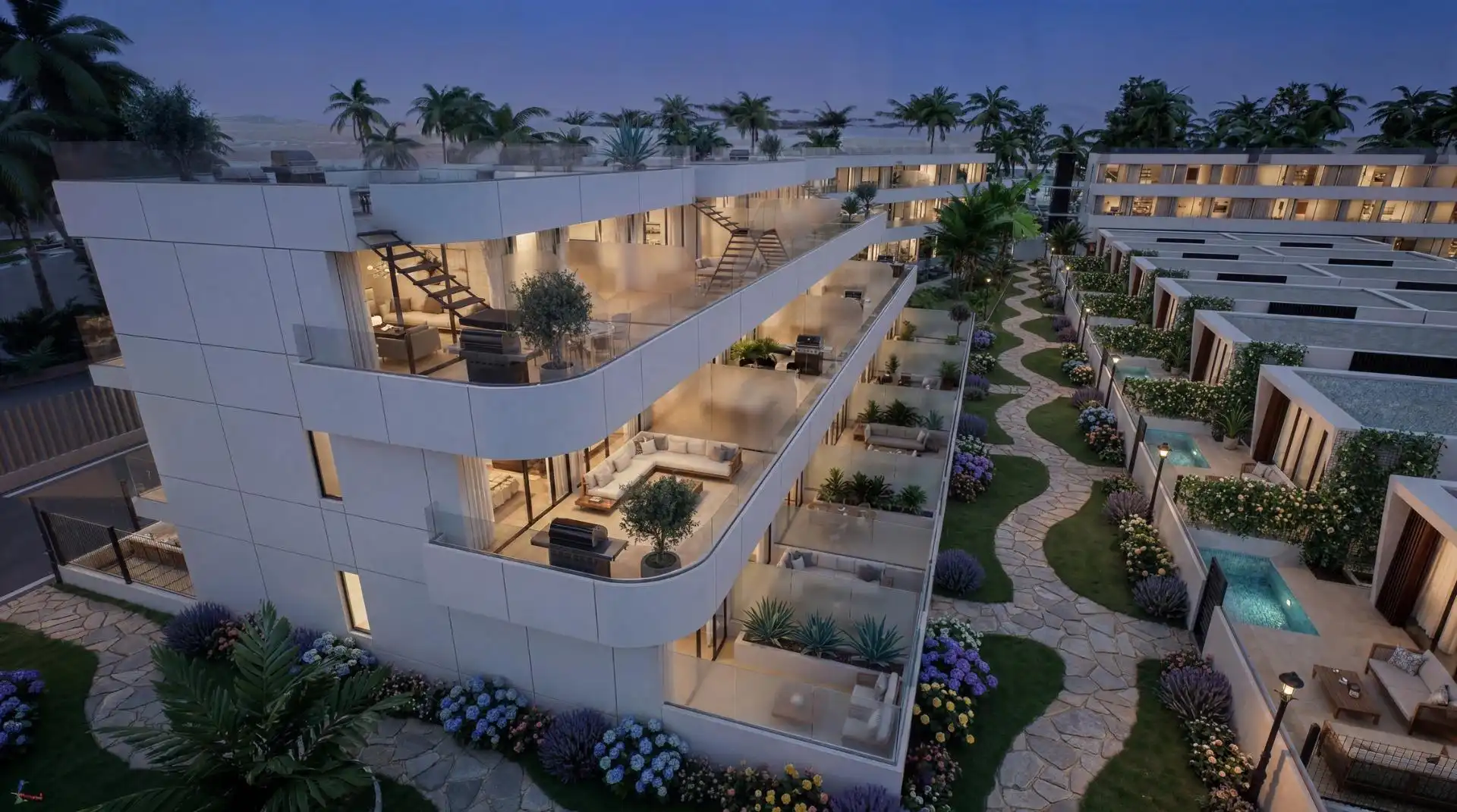 Vista exterior de Ático en venta en Vera con Terraza y Piscina comunitaria