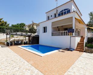 Exterior view of House or chalet for sale in Maó  with Air Conditioner, Terrace and Swimming Pool