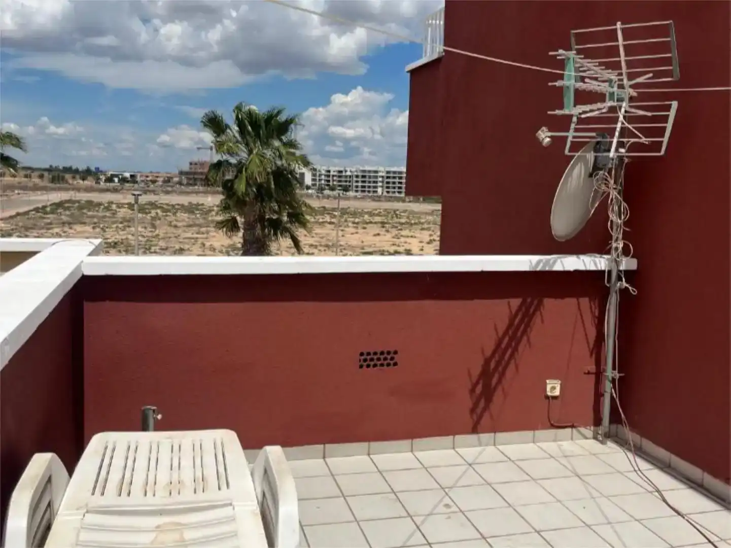 Terraza de Dúplex en venta en Los Alcázares con Aire acondicionado, Jardín privado y Piscina