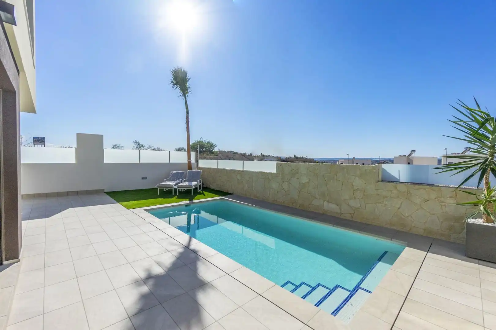 Piscina de Casa o xalet en venda en Rojales amb Aire condicionat, Calefacció i Jardí privat